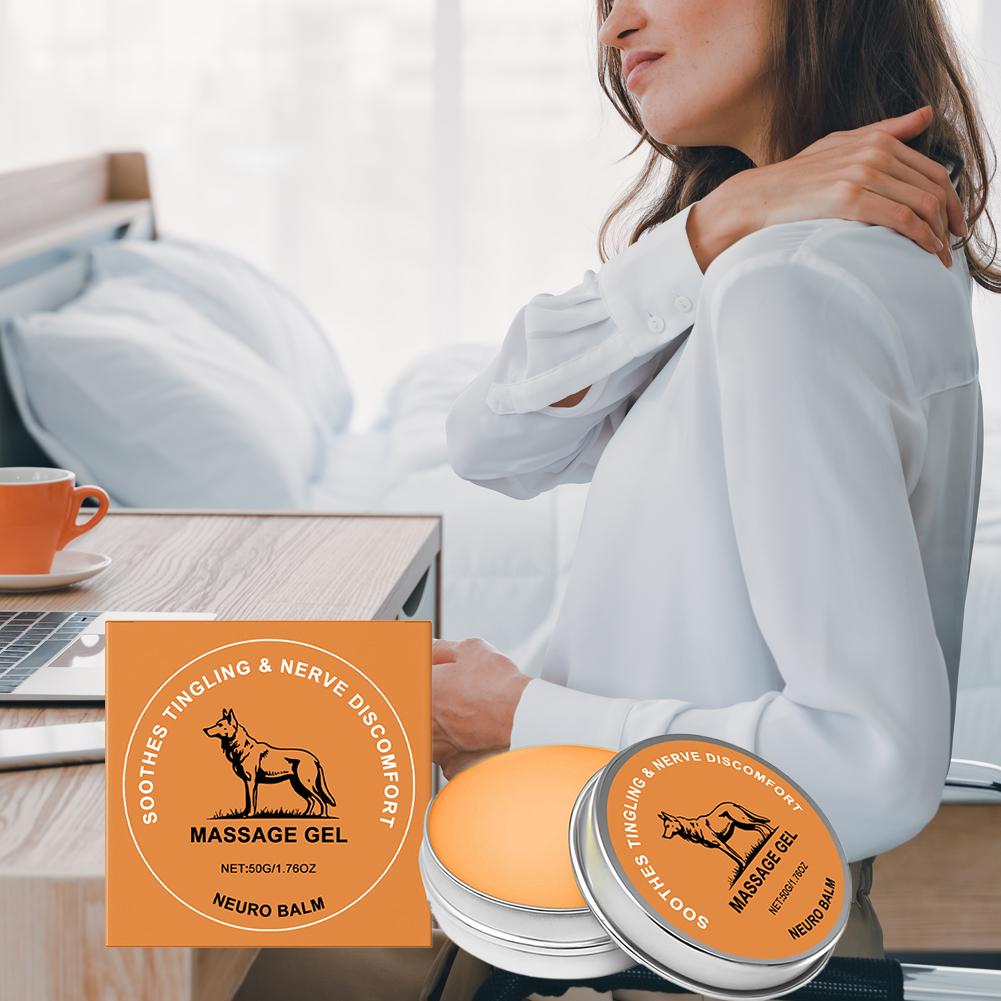 Herbal Wellness - Non‑Greasy Fast Penetrating Neuro Massage Balm,