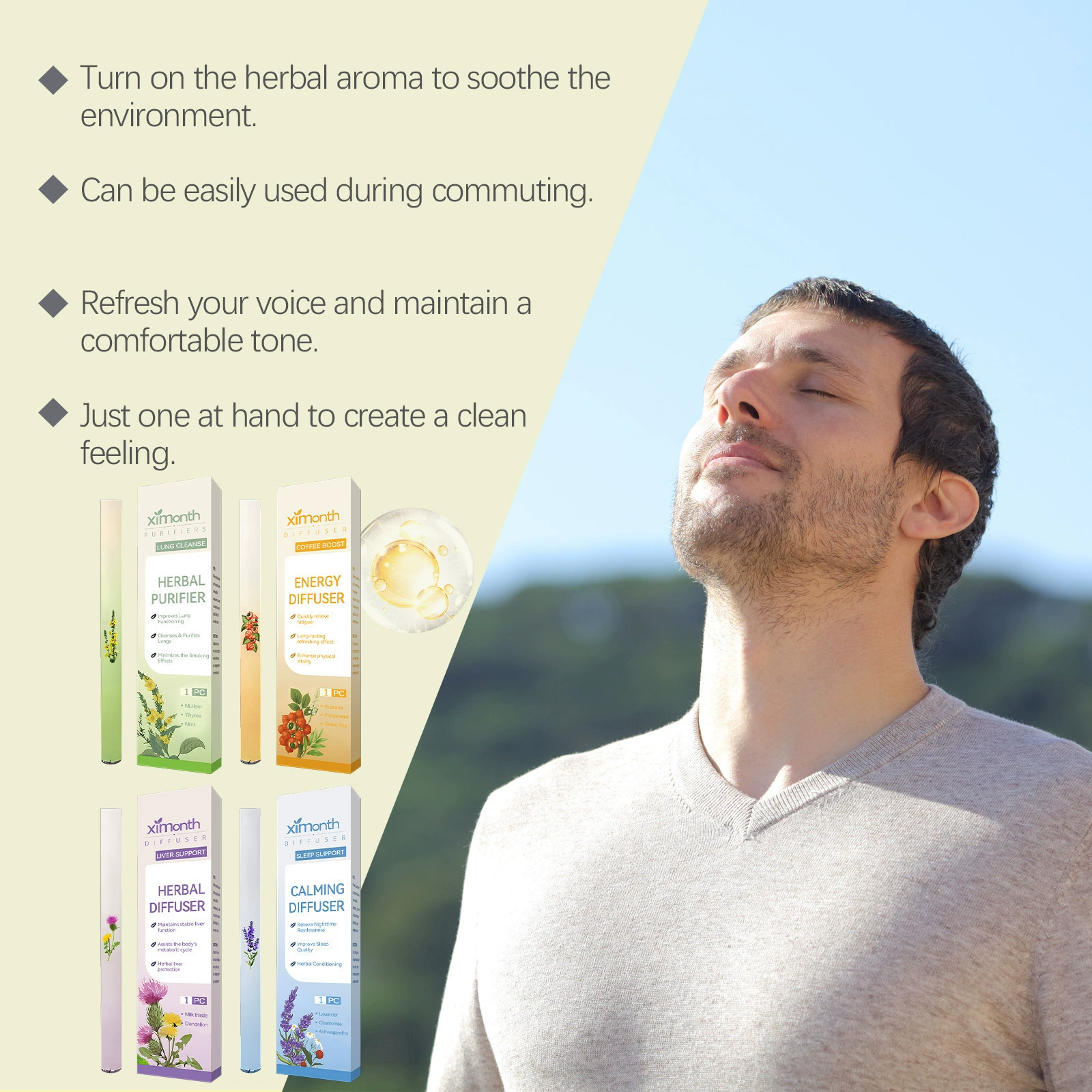 Natural Herbal Breathing Stick – обзор и цена Herbal And Wellness Products