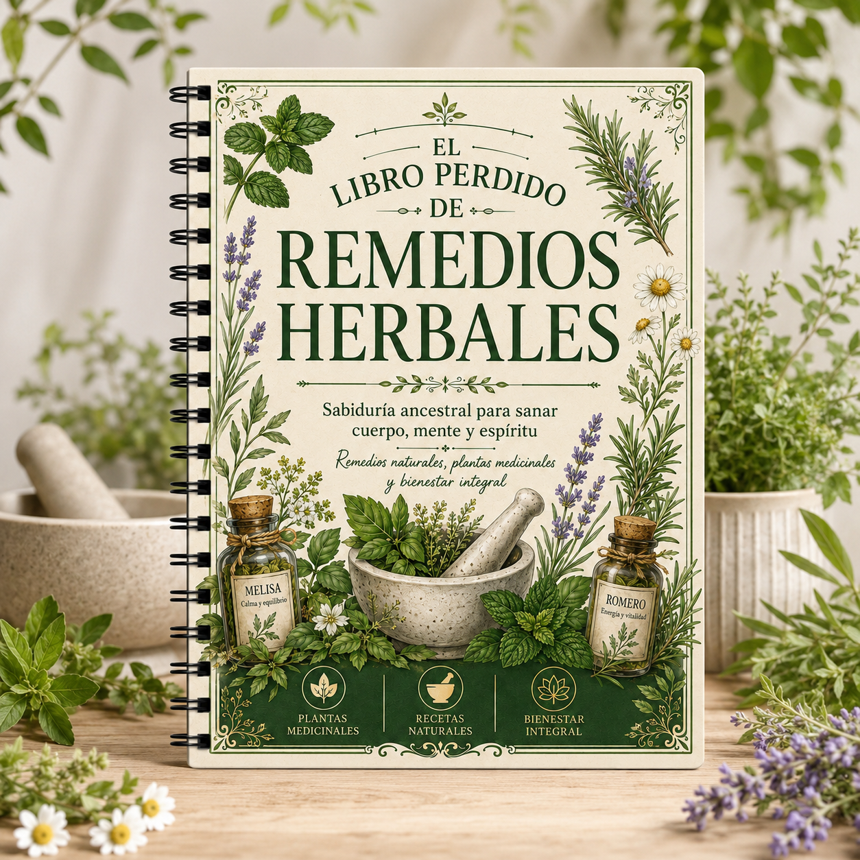 Spanish Herbal Remedies Journa – обзор и цена Herbal Wellness Recipes