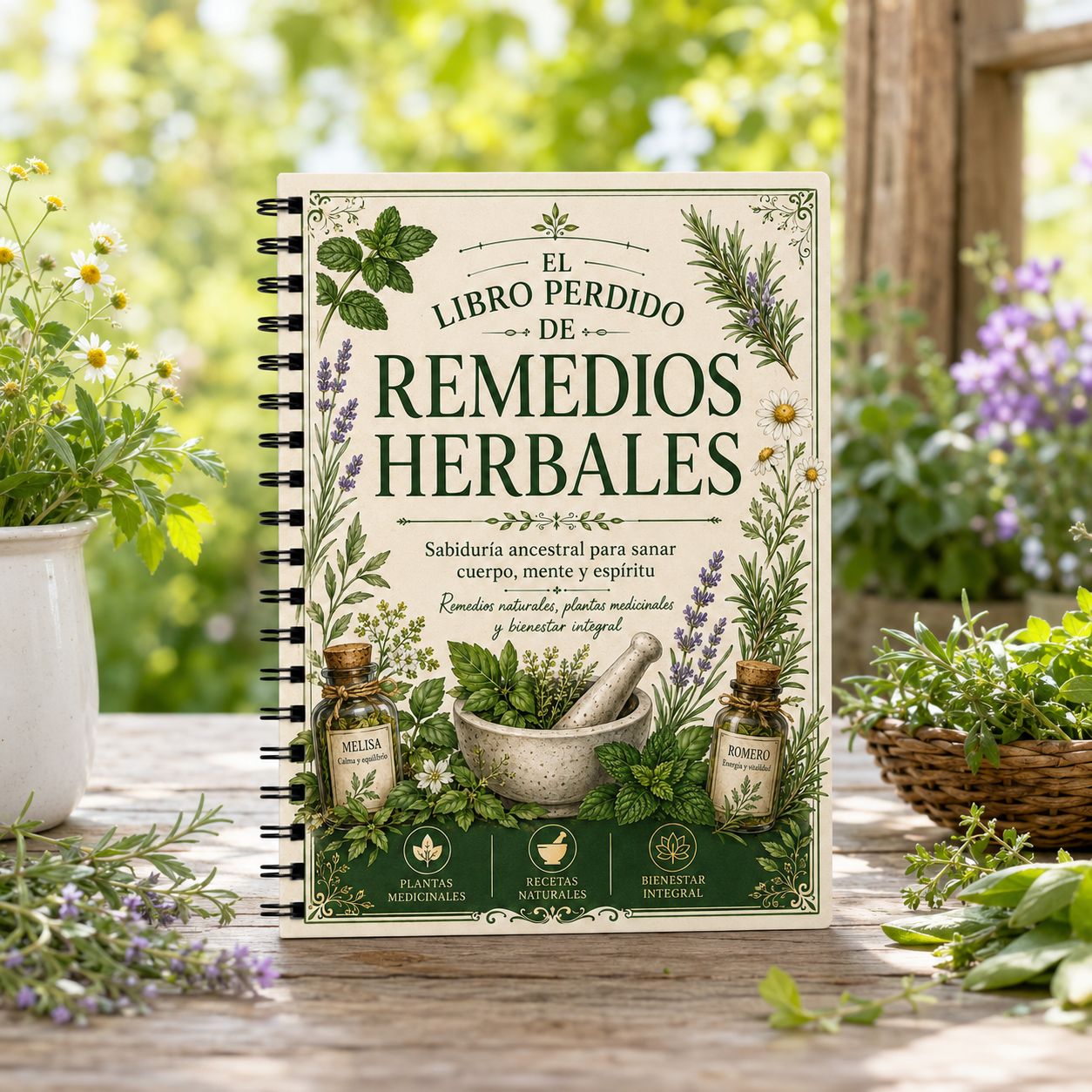 Spanish Herbal Remedies Journa – обзор и цена Herbal Wellness Recipes