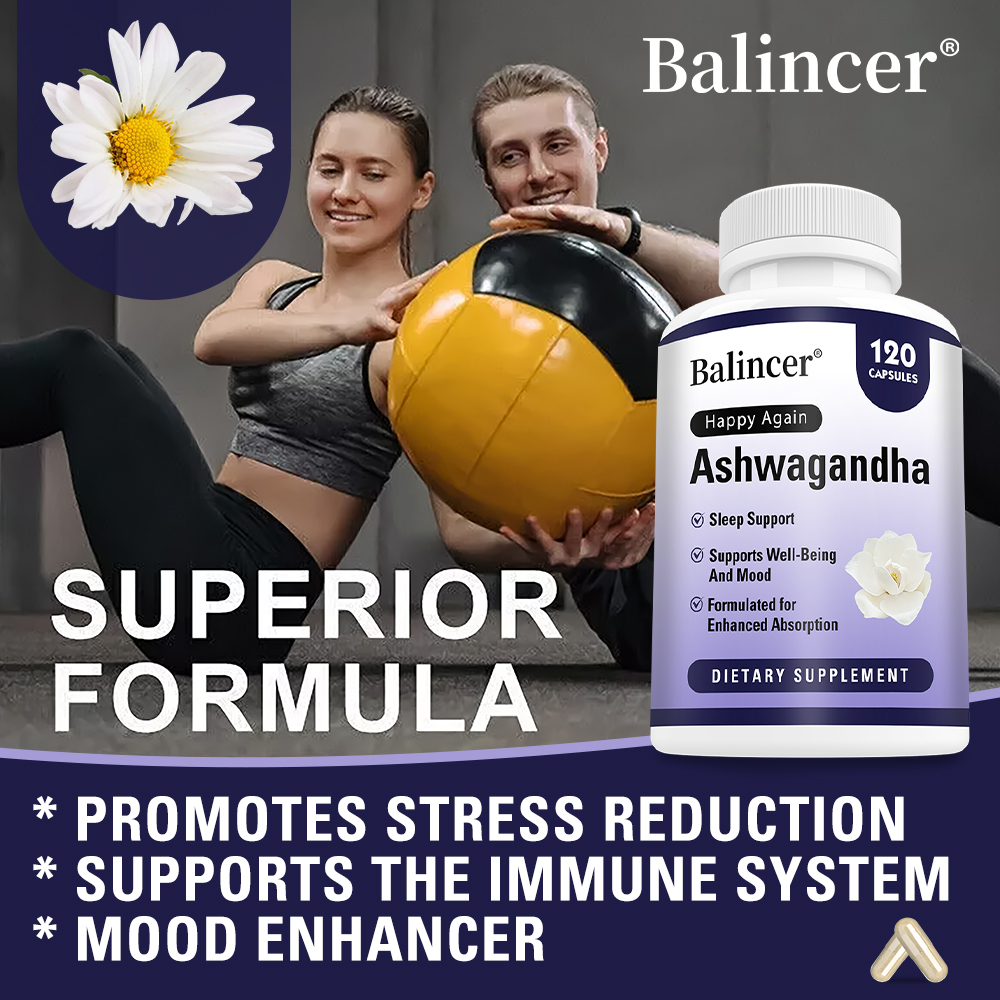 Ashwagandha Capsules, Stress R – обзор и цена Herbal Wellness