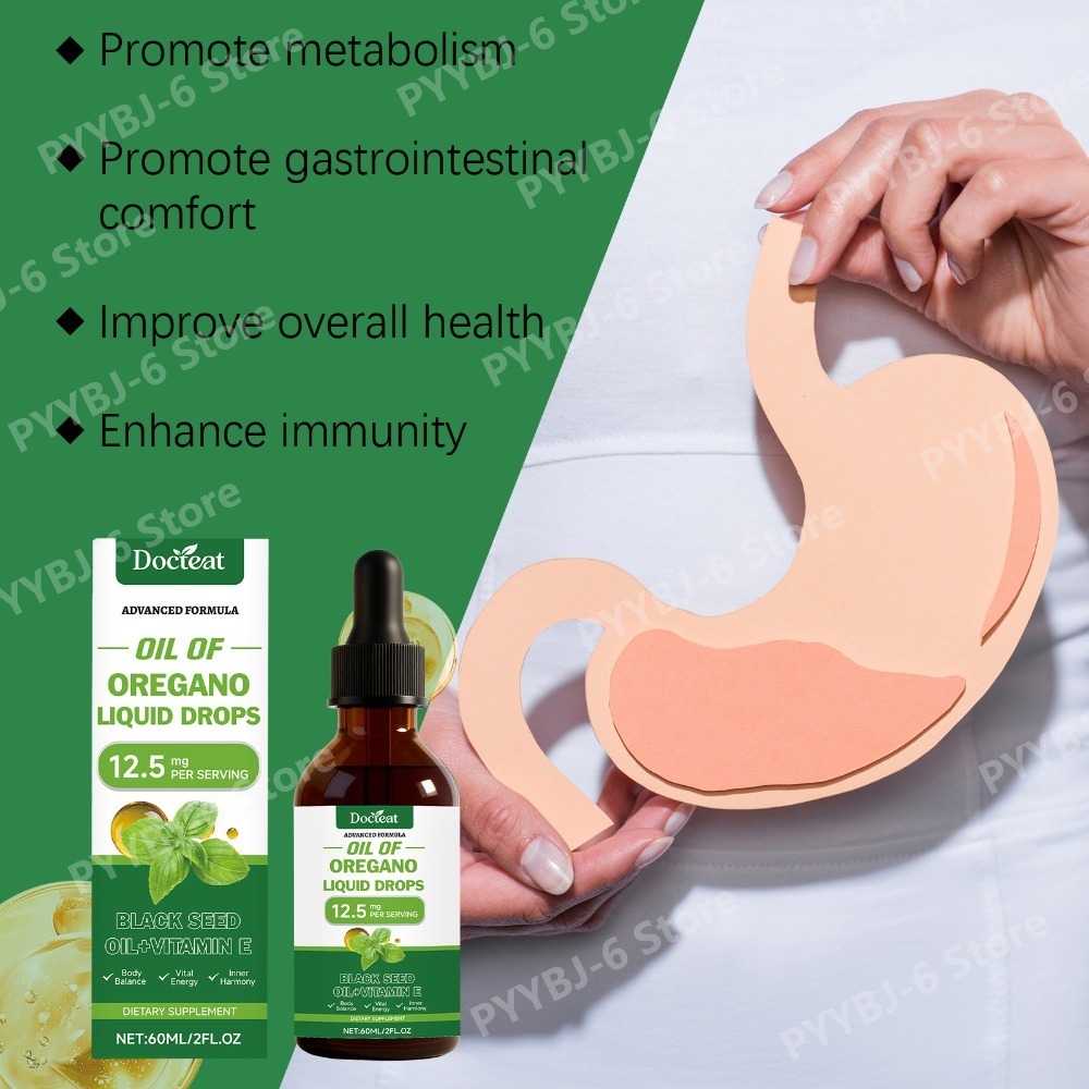 Oregano Oil Liquid Drops 60ml  – обзор и цена Herbal Wellness