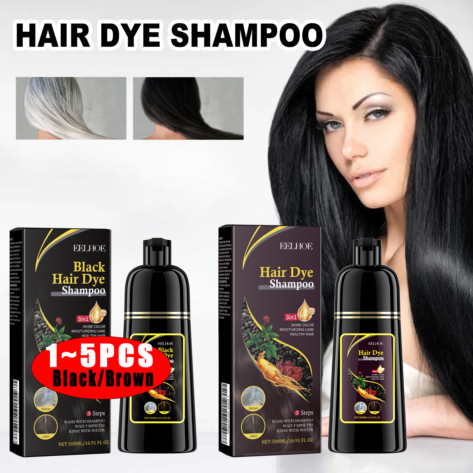 3-in-1 Hair Shampoo Natural He – обзор и цена Herbal And Wellness Products