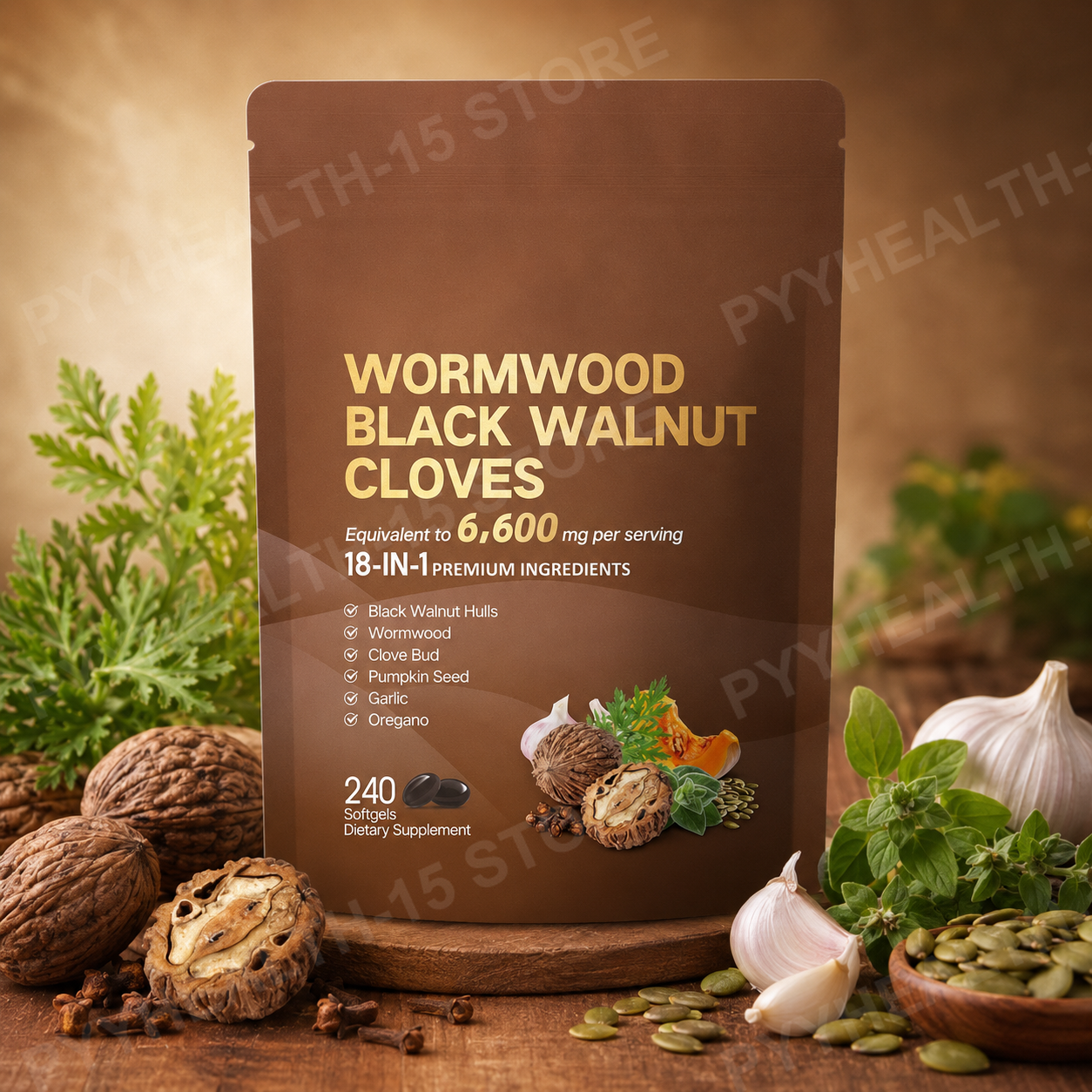 18-in-1 Wormwood Black Walnut  – обзор и цена Herbal Wellness